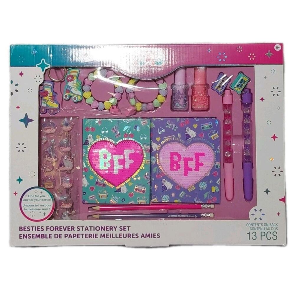 Three Cheers For Girls Besties Forever Stationary Set